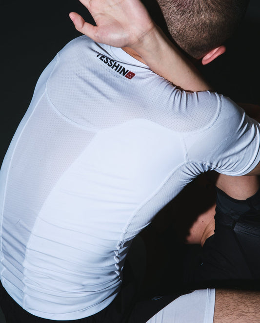 Flagship Rash Guard - Marble White