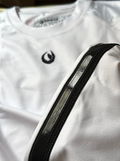 Flagship Rash Guard - Marble White