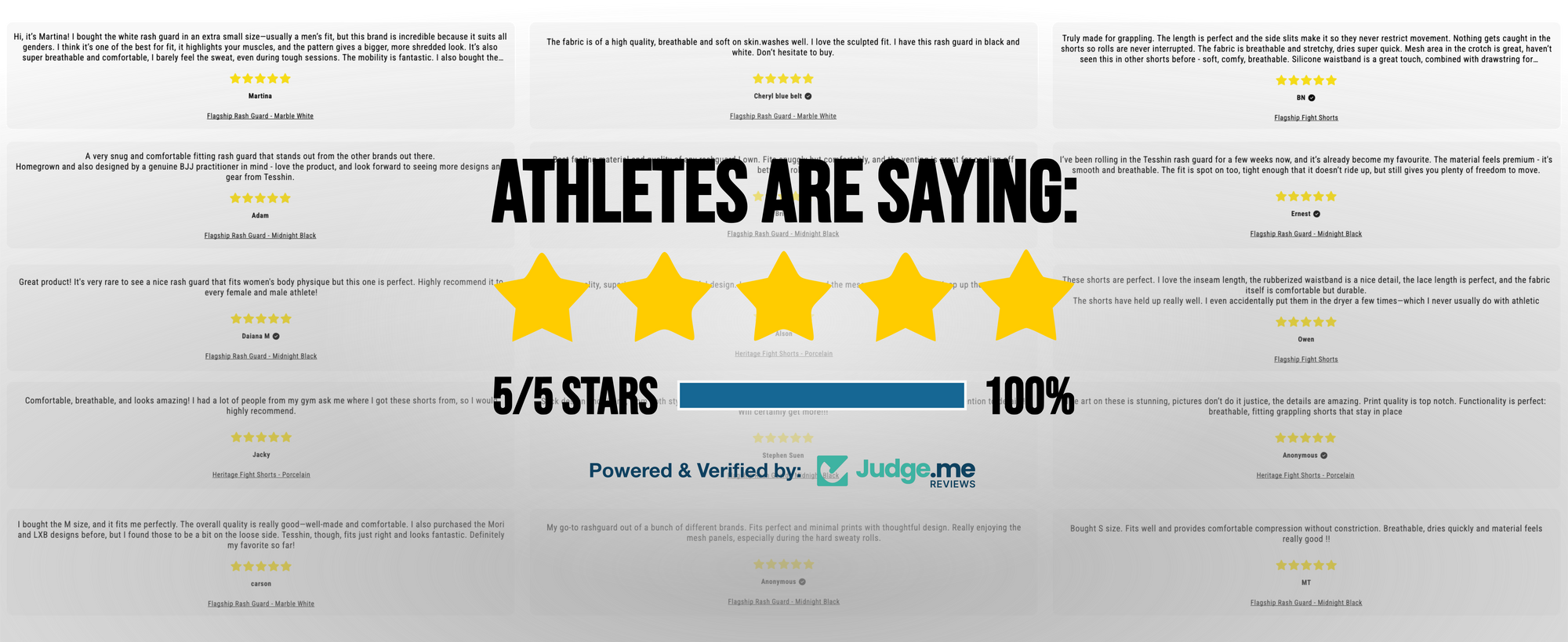 Customer reviews 100% 5-star rating