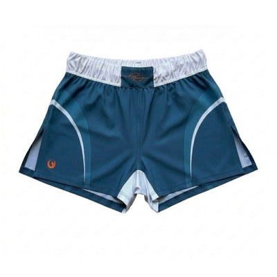 Flagship Fight Shorts - Coral Blue