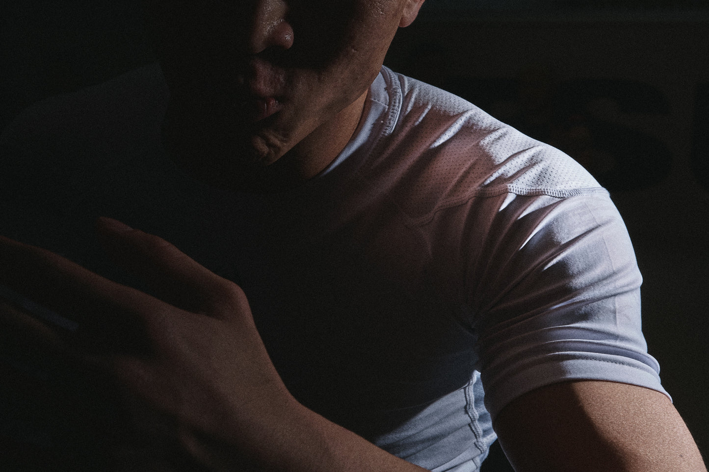 Flagship Rash Guard - Marble White