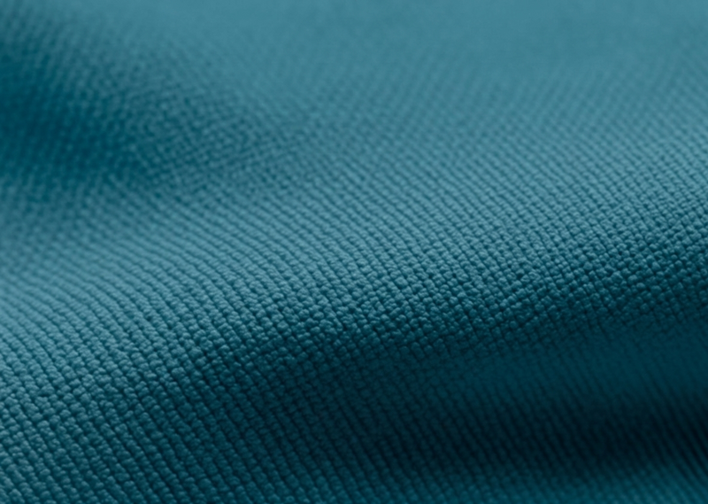 Close-up of fabric on Tesshin blue rash guard